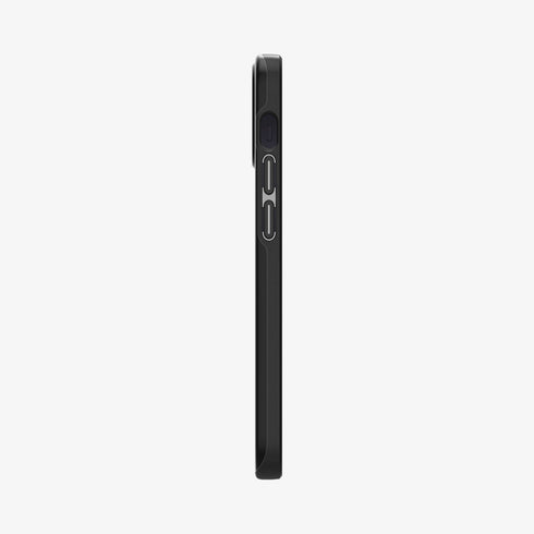 ACS01612 - iPhone 12 Pro Max Case Thin Fit in black showing the back